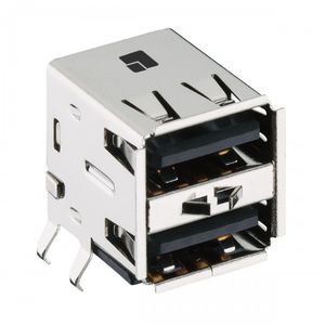 connecteur USB / PCB / prise / à montage sur panneau
