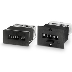 compteur totalisateur d'impulsions / analogique / électromécanique / pour montage sur panneau