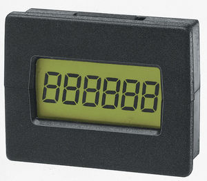 compteur totalisateur d'impulsions / numérique / électronique / pour montage sur panneau