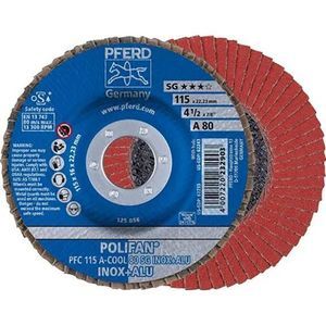 disque à lamelle pour acier inoxydable 1