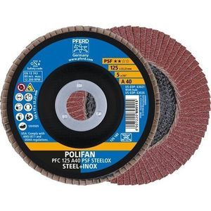 disque à lamelle pour acier inoxydable 1