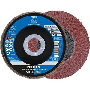 disque à lamelle pour acier inoxydable 1