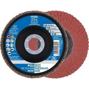 disque à lamelle pour acier inoxydable 1
