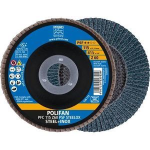 disque à lamelle pour acier inoxydable 1