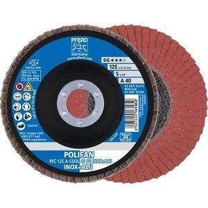 disque à lamelle pour acier inoxydable 1
