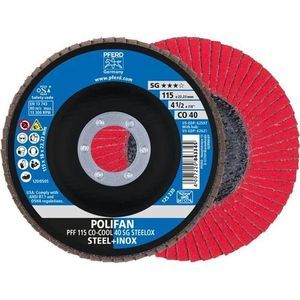 disque à lamelle pour acier inoxydable 1