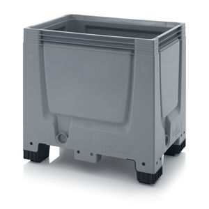caisse-palette en plastique / de stockage / de transport / pour produits en vrac