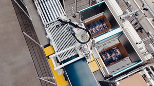 cellule robotisée de palettisation 1