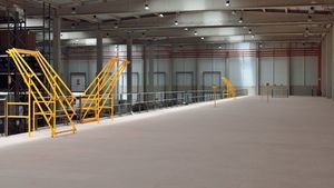 mezzanine industrielle multi-étages