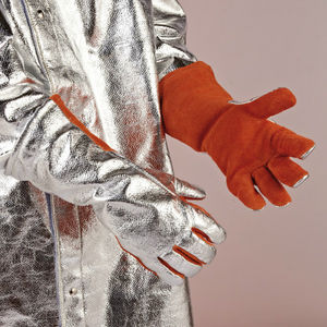 gants de soudage / résistants à l'abrasion / antichaleur / ignifuges