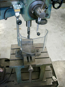 capot de protection machine pour foreuse radiale