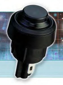 bouton poussoir à ressort
