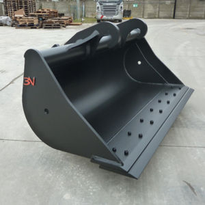 godet standard / pour pelle hydraulique / pour chargeuse / de nettoyage de fossé