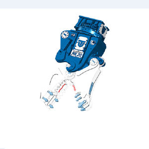 pince de démolition hydraulique / rotative / pour excavatrice