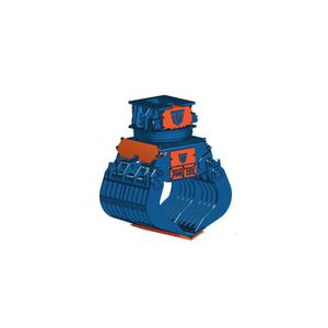 pince de démolition rotative / hydraulique / pour excavatrice