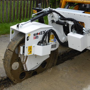 compacteur à rouleau de tranchée