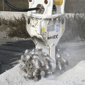fraise de havage hydraulique pour excavatrice