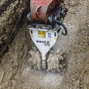 fraise de havage hydraulique pour excavatrice