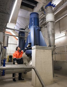 pompe pour eaux chargées / à boue / avec moteur électrique / à rotor