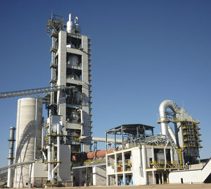 calcinateur à gaz bas NOx