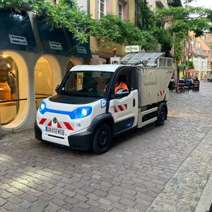 benne à ordures ménagères chargement arrière