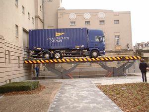 plateforme élévatrice à ciseaux fixe 1