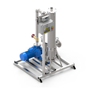 système de filtration à tamis / pour eau / en acier inoxydable