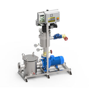 système de filtration à tamis / pour eau / en acier inoxydable