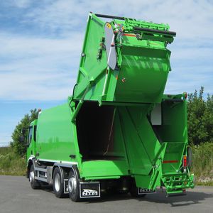 benne à ordures ménagères chargement multi-compartiment 1