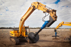 tarière pour excavatrice