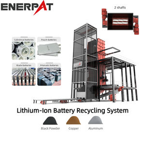 installation de recyclage pour batterie