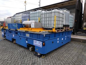 système de chargement et déchargement pour wagon