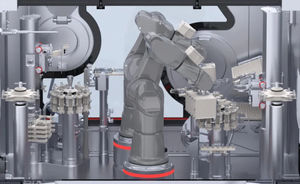 machine de remplissage et de fermeture pour applications pharmaceutiques