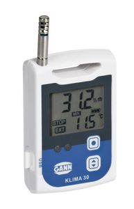 enregistreur de données de température et d'humidité / USB / avec afficheur LCD / programmable