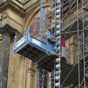 plateforme sur mât bi-mât 1