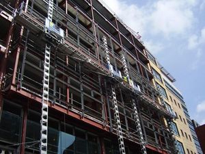 plateforme sur mât bi-mât 1