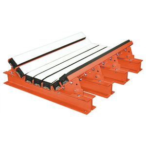 lit d'impact pour station de chargement de convoyeur à bande