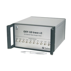appareil de mesure d'oxygène résiduel / optique / industriel / multicanaux