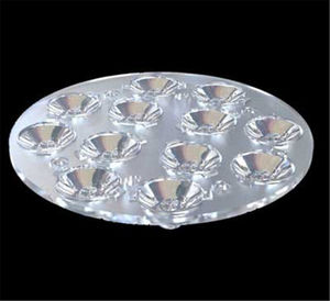 matrice de lentilles en verre BK7