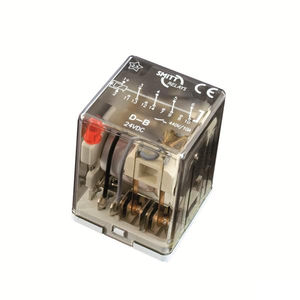 relais électromécanique 24 Vcc / embrochable / de puissance
