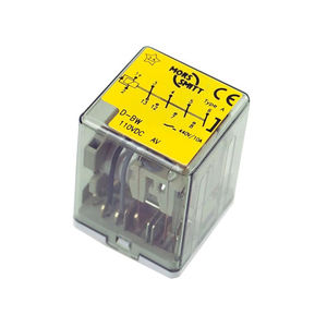 relais électromécanique 110 Vcc / embrochable / de puissance