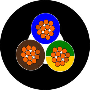 câble électrique d'alimentation 1