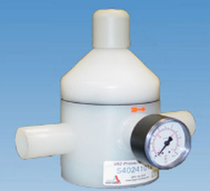 vanne à membrane / de réduction de pression / pour produits chimiques