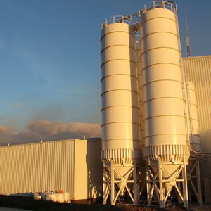 silo à fond conique