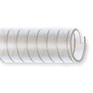 tuyau flexible de transport / d'aspiration / pour denrées alimentaires / en PVC