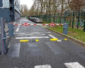 barrière d'accès
