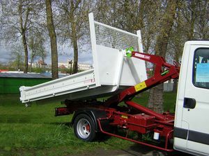 benne de camion en acier