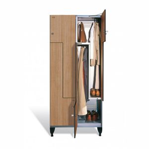 armoire vestiaire avec porte en Z 1
