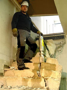 marteau burineur à impulsion / pour installation / horizontal