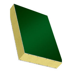panneau sandwich âme en polystyrène expansé / face en aluminium / pour conduit